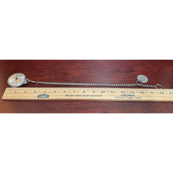 Vintage Westclox Pocket Ben Pocket Watch Made in USA - Untested - Picture 7 of 9